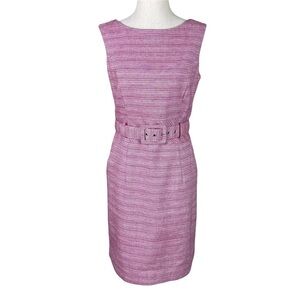 Banana Republic Pink Belted Dress